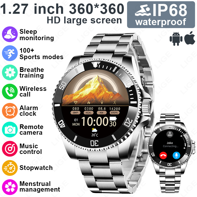 Reloj inteligente LIGE de nuev - Japanese Lifestyle Called reseña y precio