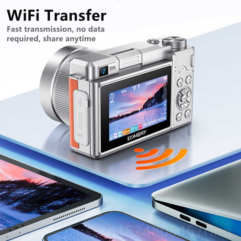 Cámara Digital KOMERY de Gran  - Japanese Lifestyle Vlog reseña y precio
